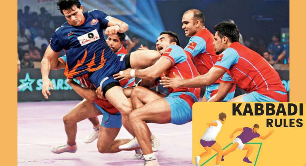 Kabaddi is a sport that mixes many sports
