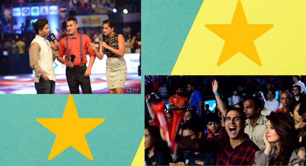 Celebrities in The Pro Kabaddi League